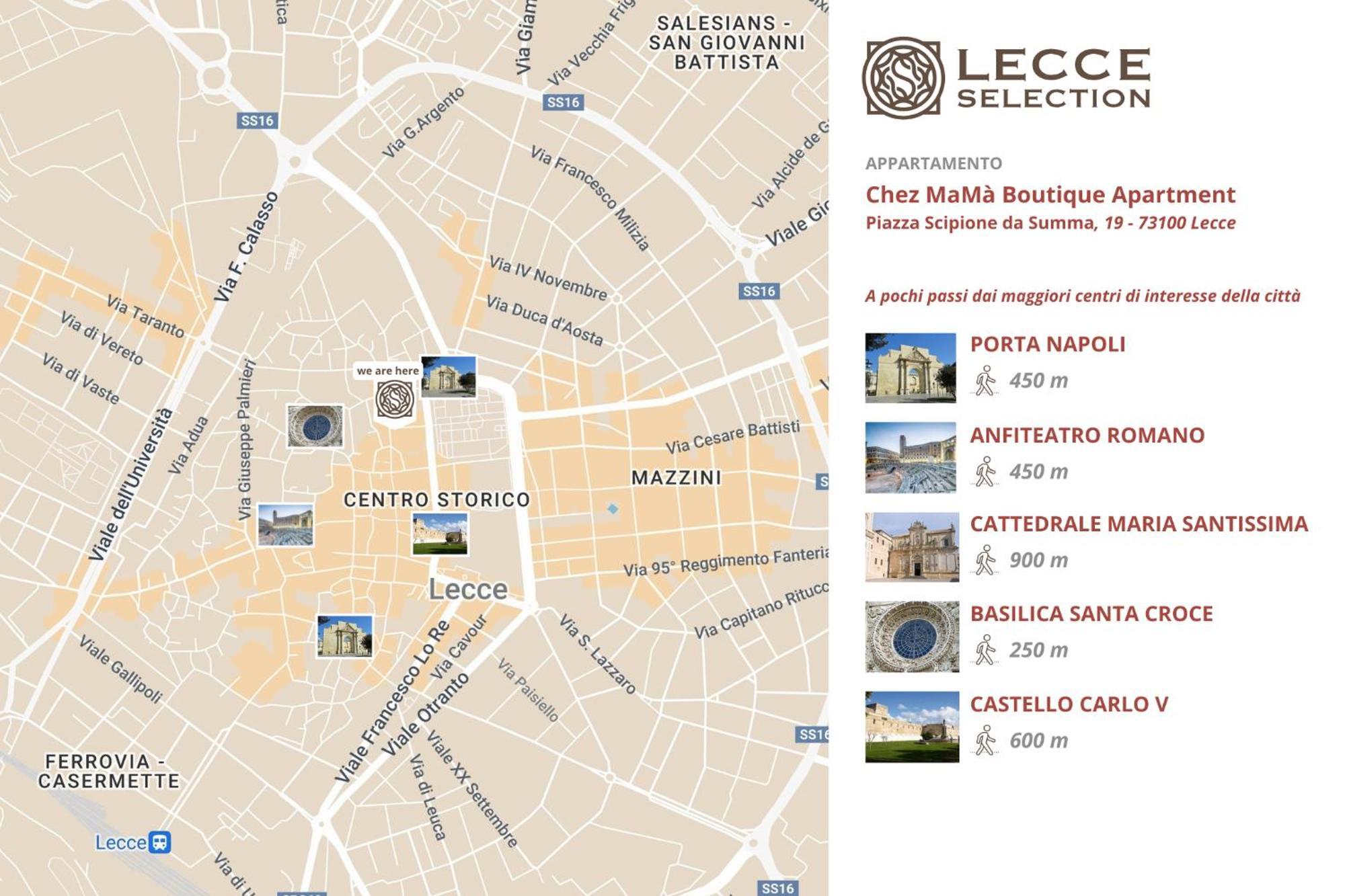 Chez Mama' Rooftop - Sit Apartment Lecce Luaran gambar